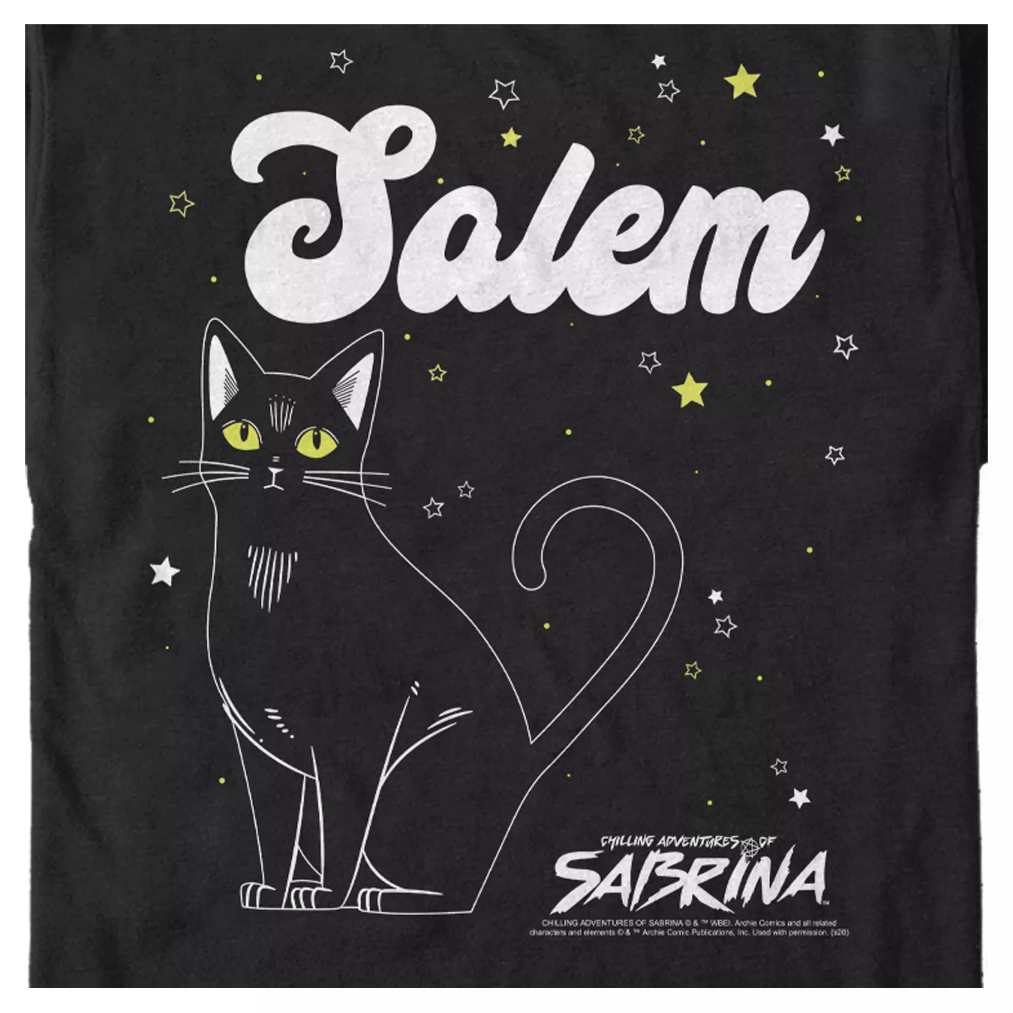 Salem the Cat T Shirt - Chilling Adventures of Sabrina at Spencer's