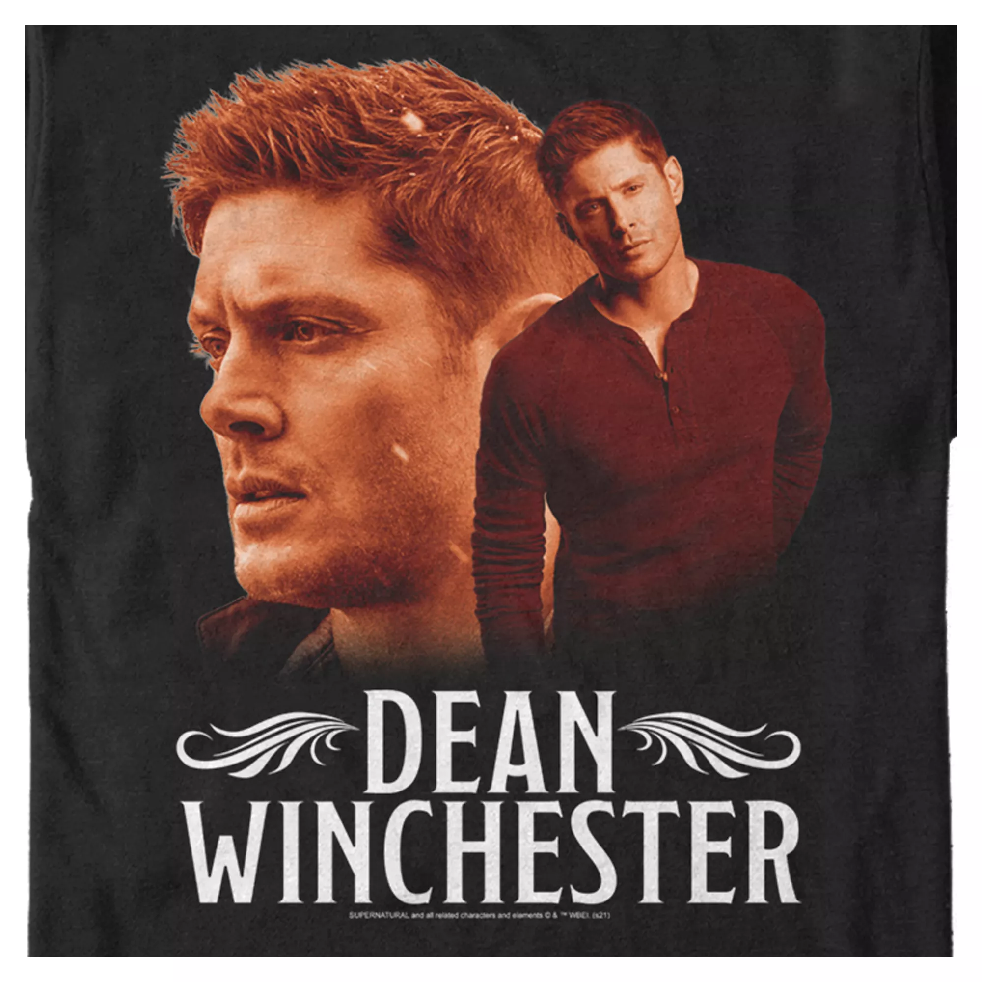 Dean Winchester Portrait T Shirt - Supernatural at Spencer's