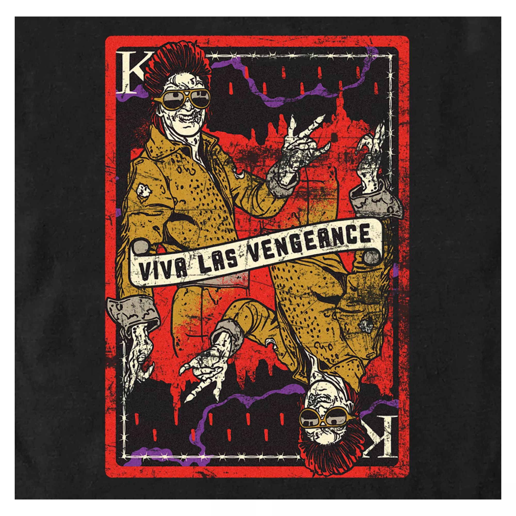 Viva Las Vengeance T Shirt - Army of the Dead