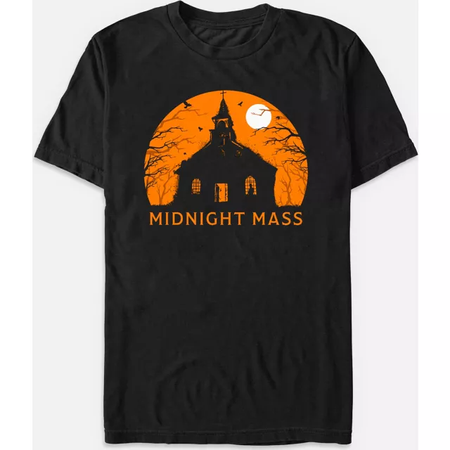 Midnight Mass Haunted Chapel T Shirt at Spencer's