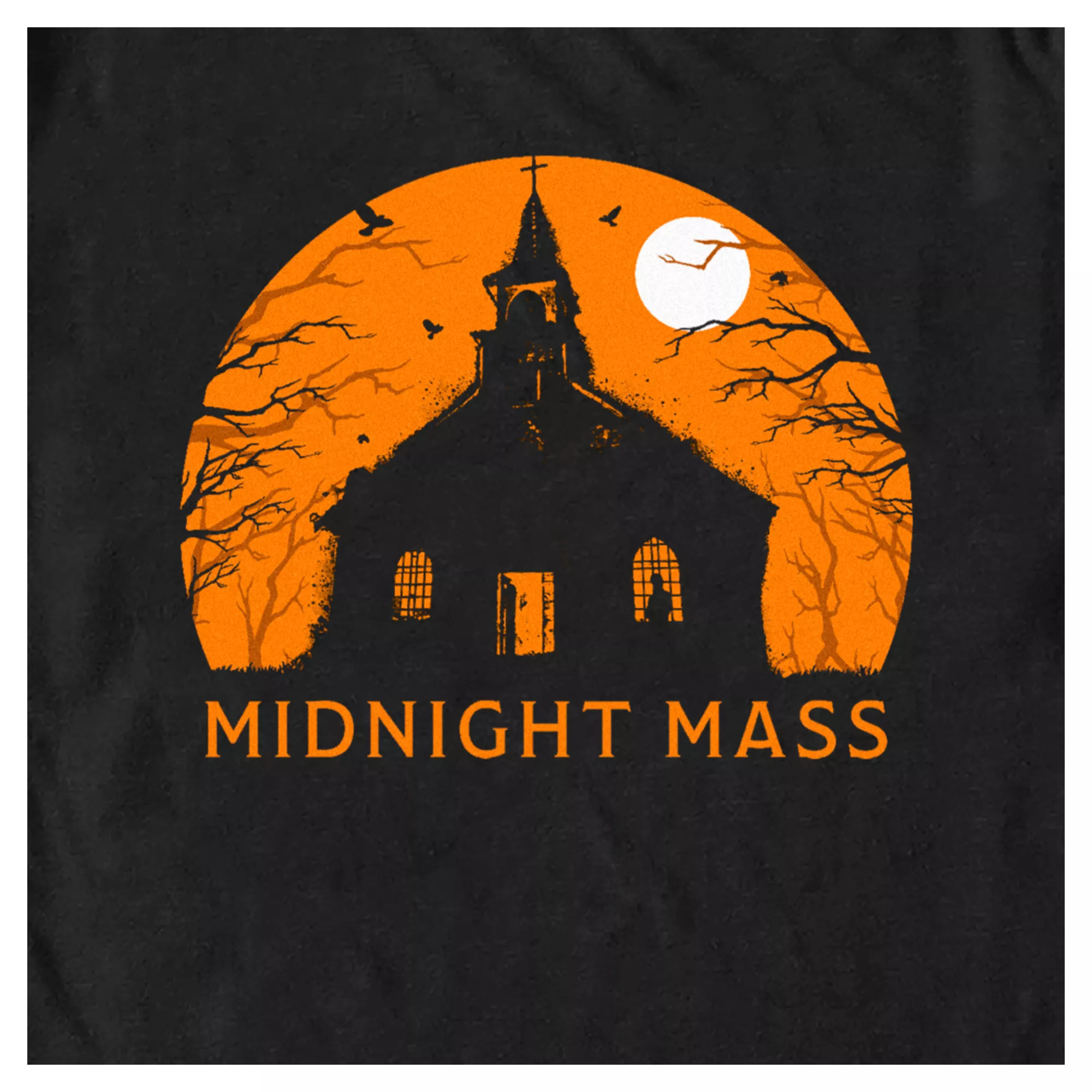 Midnight Mass Haunted Chapel T Shirt at Spencer's