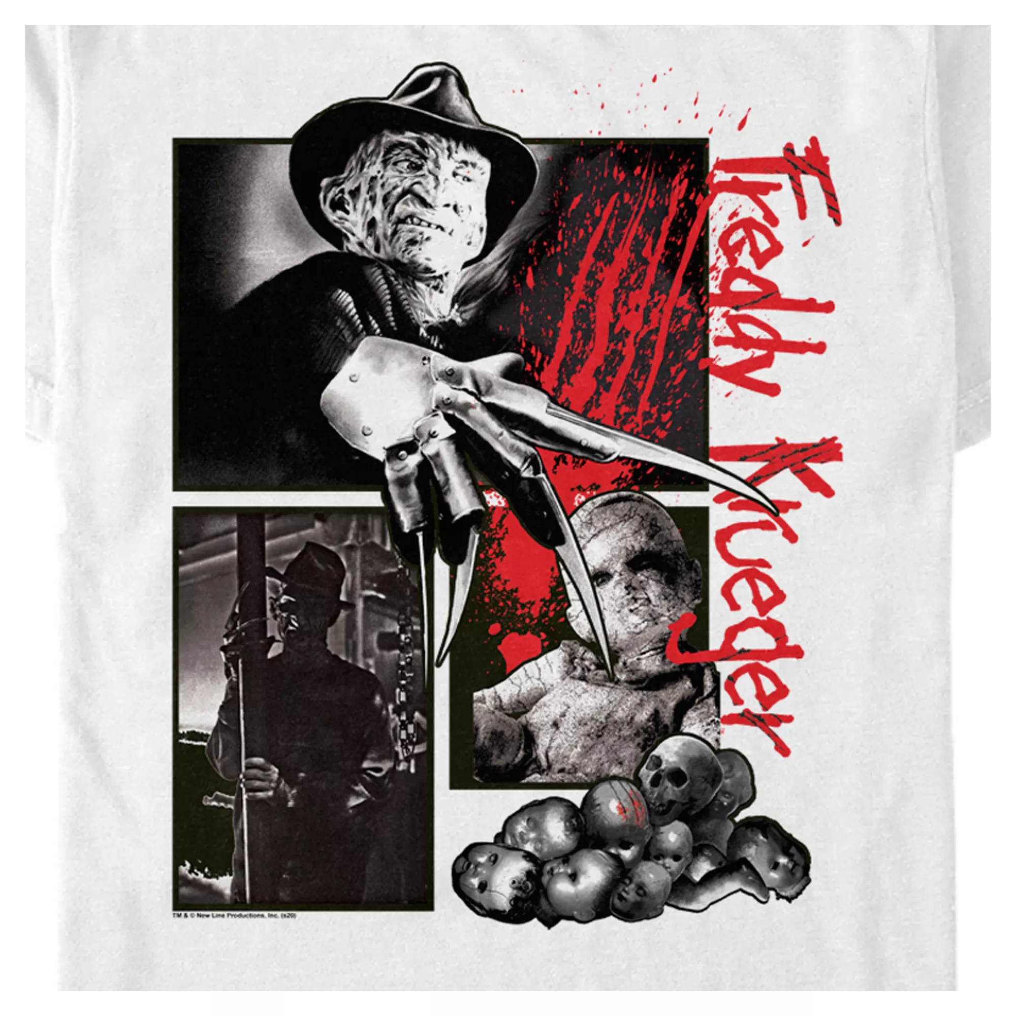 Freddy Krueger Manga T Shirt - A Nightmare on Elm Street at Spencer's