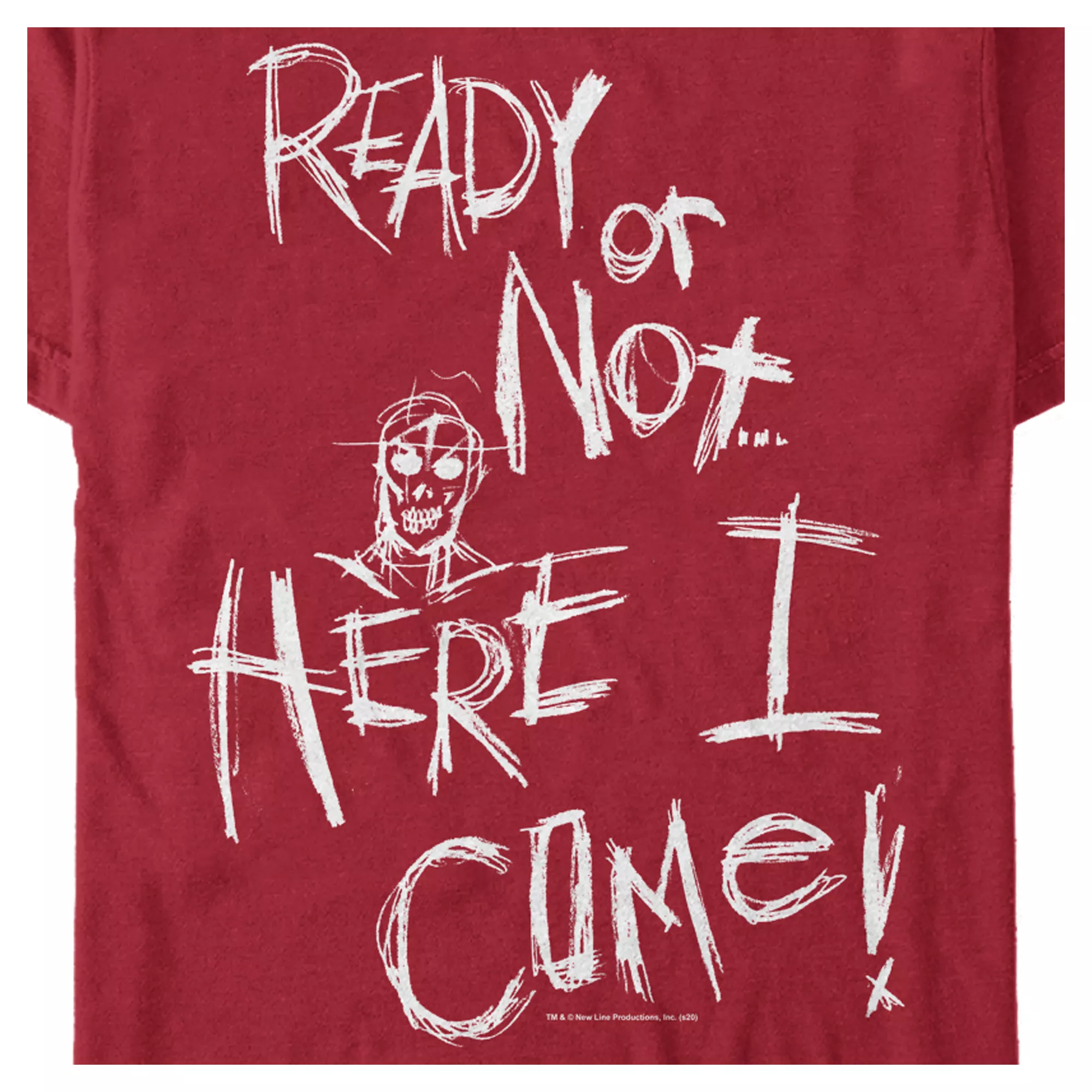 Ready Or Not Here I Come T Shirt - A Nightmare on Elm Street at Spencer's