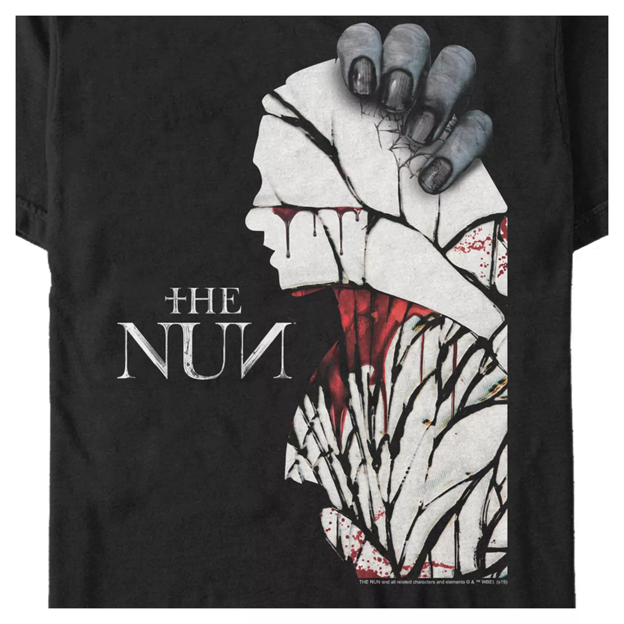The Nun Poster T Shirt at Spencer's