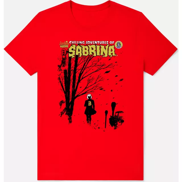 Red Chilling Adventures of Sabrina T Shirt at Spencer's