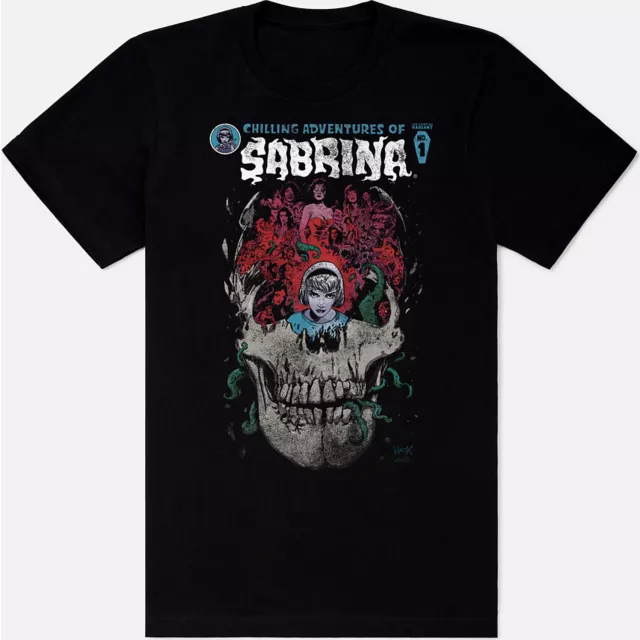 The Chilling Adventures of Sabrina Skull T Shirt at Spencer's
