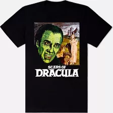 Green Scars of Dracula T Shirt - Hammer House of Horror at Spencer's