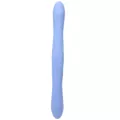 Periwinkle Tryst Duet Double Ended Vibrator - 16 Inch at Spencer's