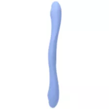 Periwinkle Tryst Duet Double Ended Vibrator - 16 Inch at Spencer's
