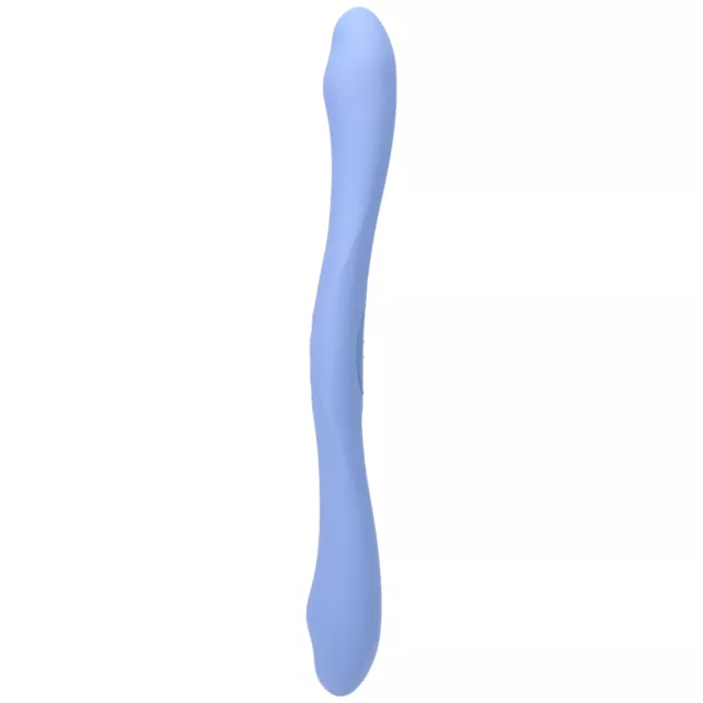 Periwinkle Tryst Duet Double Ended Vibrator - 16 Inch at Spencer's