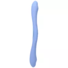 Periwinkle Tryst Duet Double Ended Vibrator - 16 Inch at Spencer's