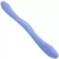 Periwinkle Tryst Duet Double Ended Vibrator - 16 Inch at Spencer's