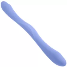 Periwinkle Tryst Duet Double Ended Vibrator - 16 Inch at Spencer's