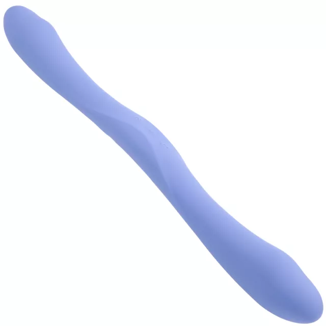 Periwinkle Tryst Duet Double Ended Vibrator - 16 Inch at Spencer's