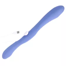 Periwinkle Tryst Duet Double Ended Vibrator - 16 Inch at Spencer's