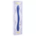 Periwinkle Tryst Duet Double Ended Vibrator - 16 Inch at Spencer's