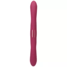 Berry Tryst Duet Double Ended Vibrator - 16 Inch at Spencer's