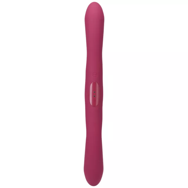 Berry Tryst Duet Double Ended Vibrator - 16 Inch at Spencer's
