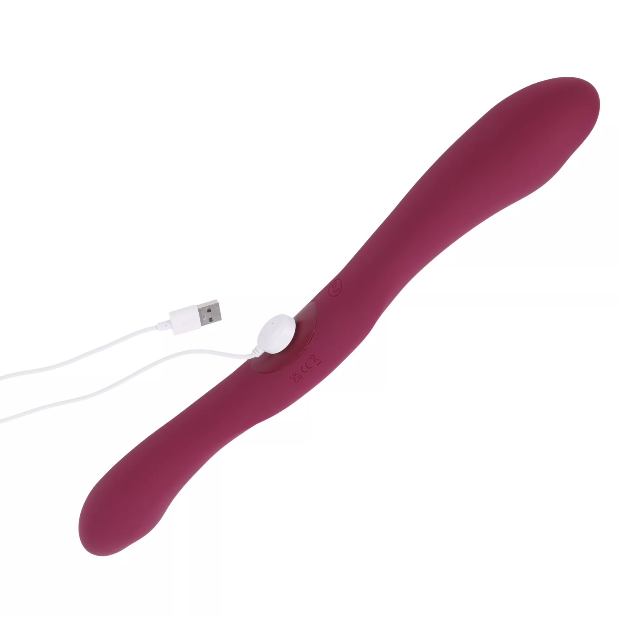 Berry Tryst Duet Double Ended Vibrator - 16 Inch at Spencer's