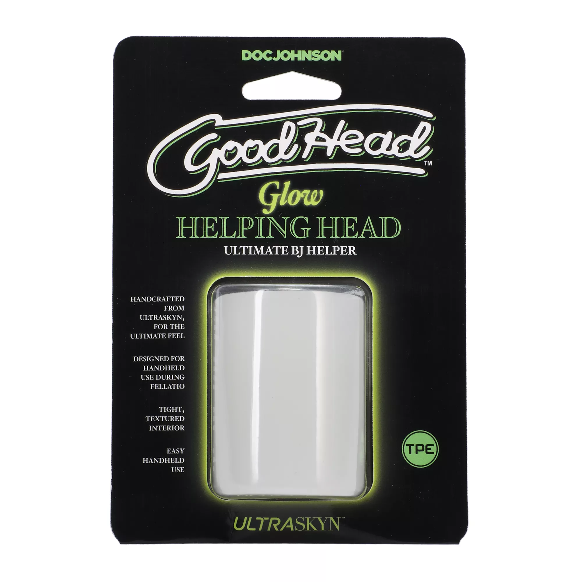 Glow-in-the-Dark Helping Head Blowjob Helper Stroker at Spencer's