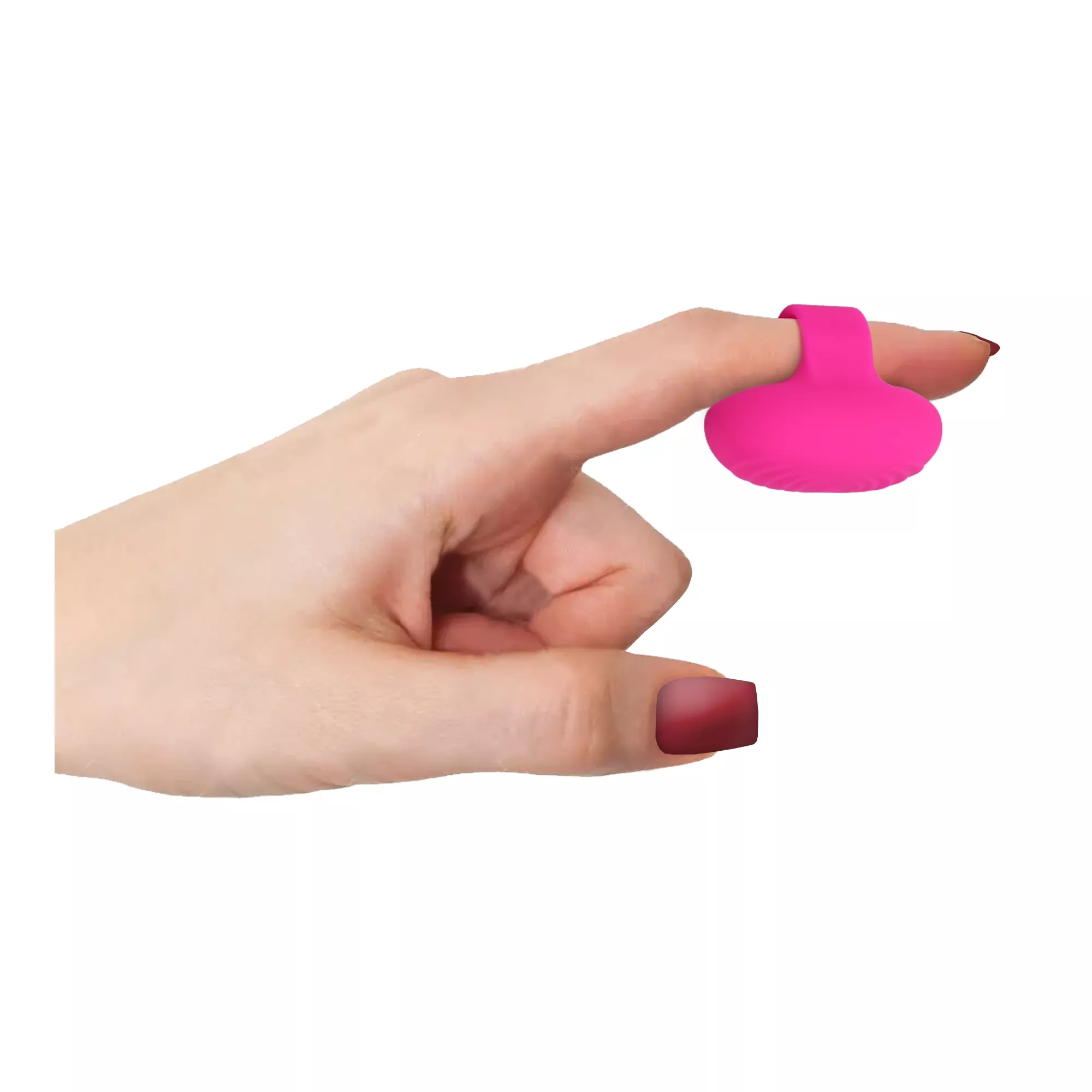 10-Function Rechargeable Finger Vibrator in a Bag - 2 Inch at Spencer's