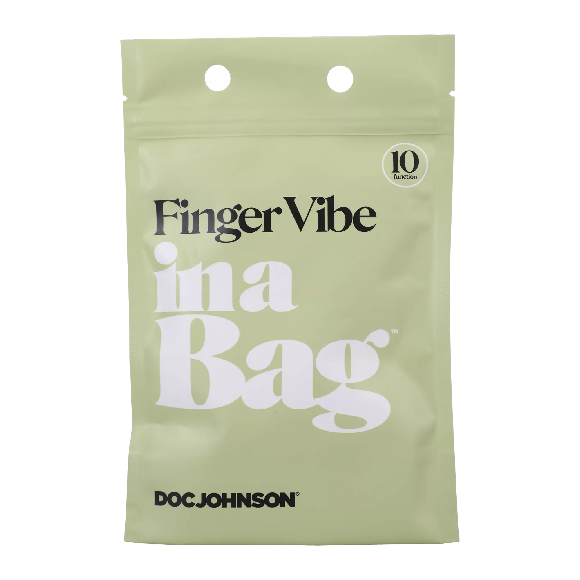 10-Function Rechargeable Finger Vibrator in a Bag - 2 Inch at Spencer's