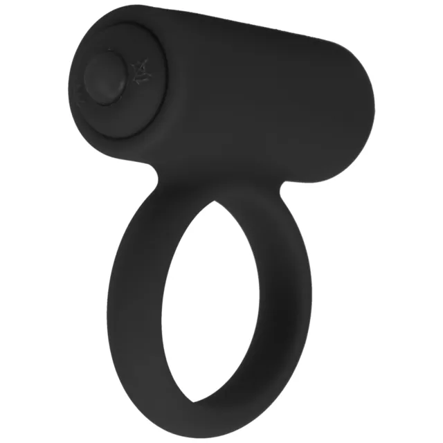 10-Function Vibrating Cock Ring in a Bag at Spencer's