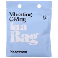 10-Function Vibrating Cock Ring in a Bag at Spencer's