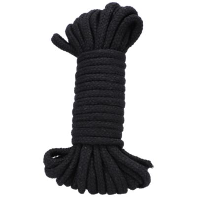 Dropship Fetish Fantasy Silk Rope Love Cuffs Black to Sell Online