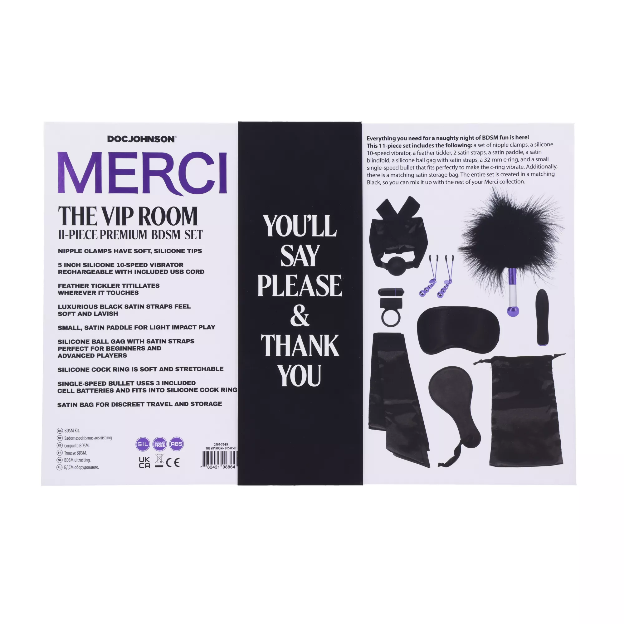 Merci VIP Room Premium BDSM Set at Spencer's