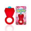 Red Bling Pop Vibrating Cock Ring at Spencer's
