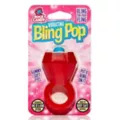 Red Bling Pop Vibrating Cock Ring at Spencer's