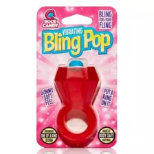 Red Bling Pop Vibrating Cock Ring at Spencer's