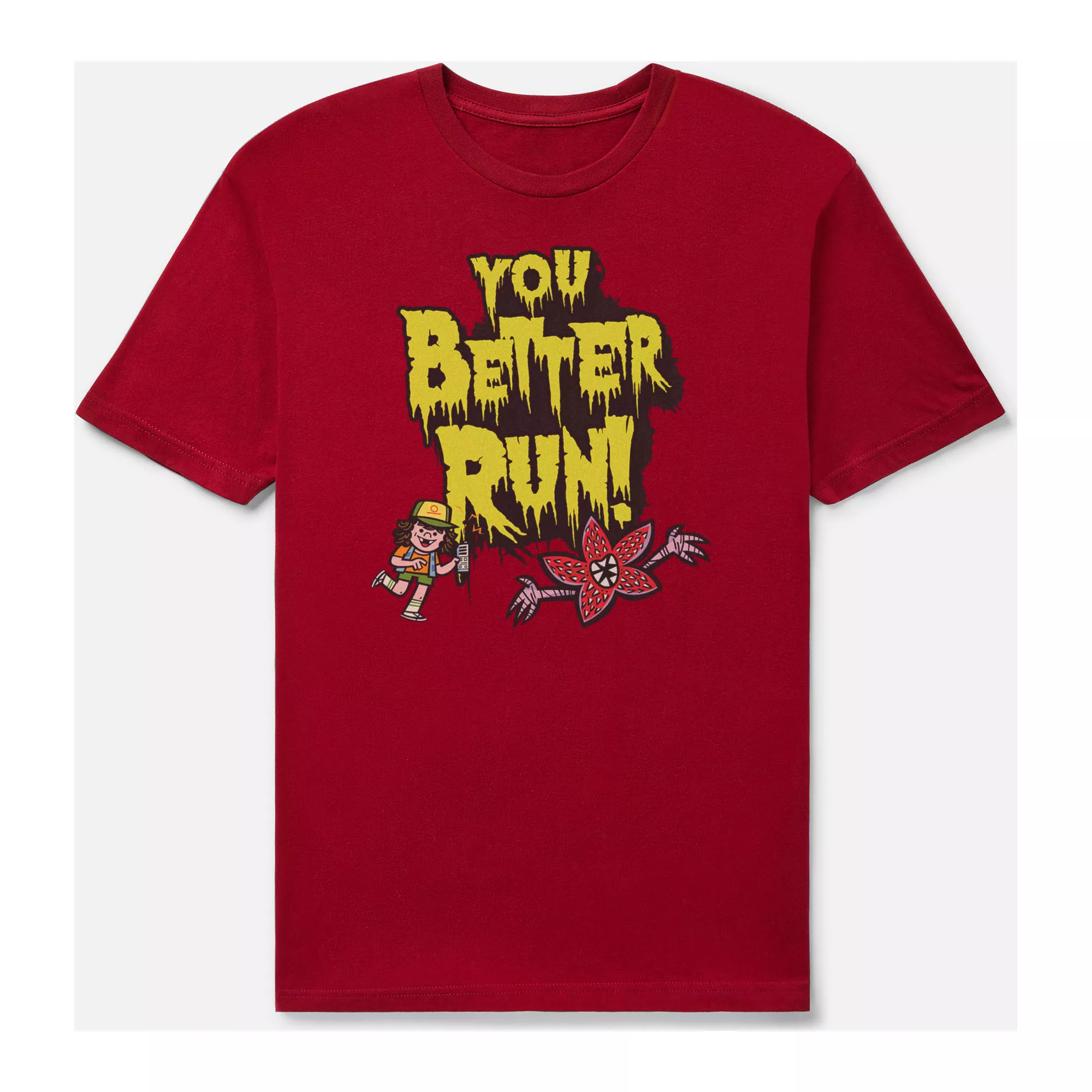 You Better Run T Shirt - Stranger Things at Spencer's