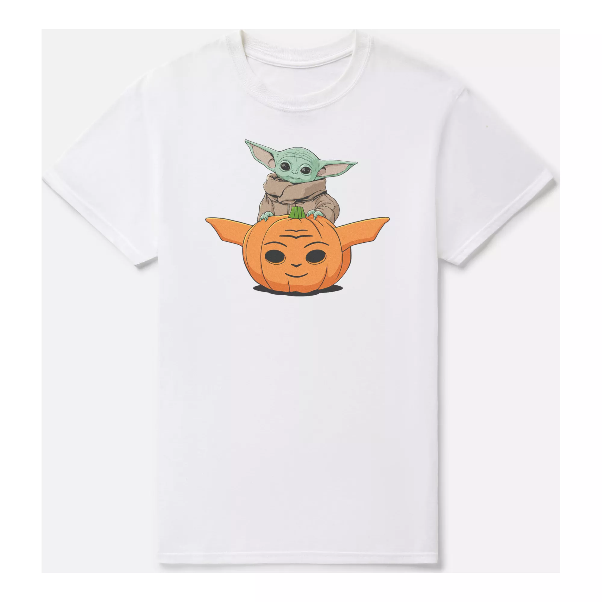 Grogu Pumpkin T Shirt - The Mandalorian at Spencer's