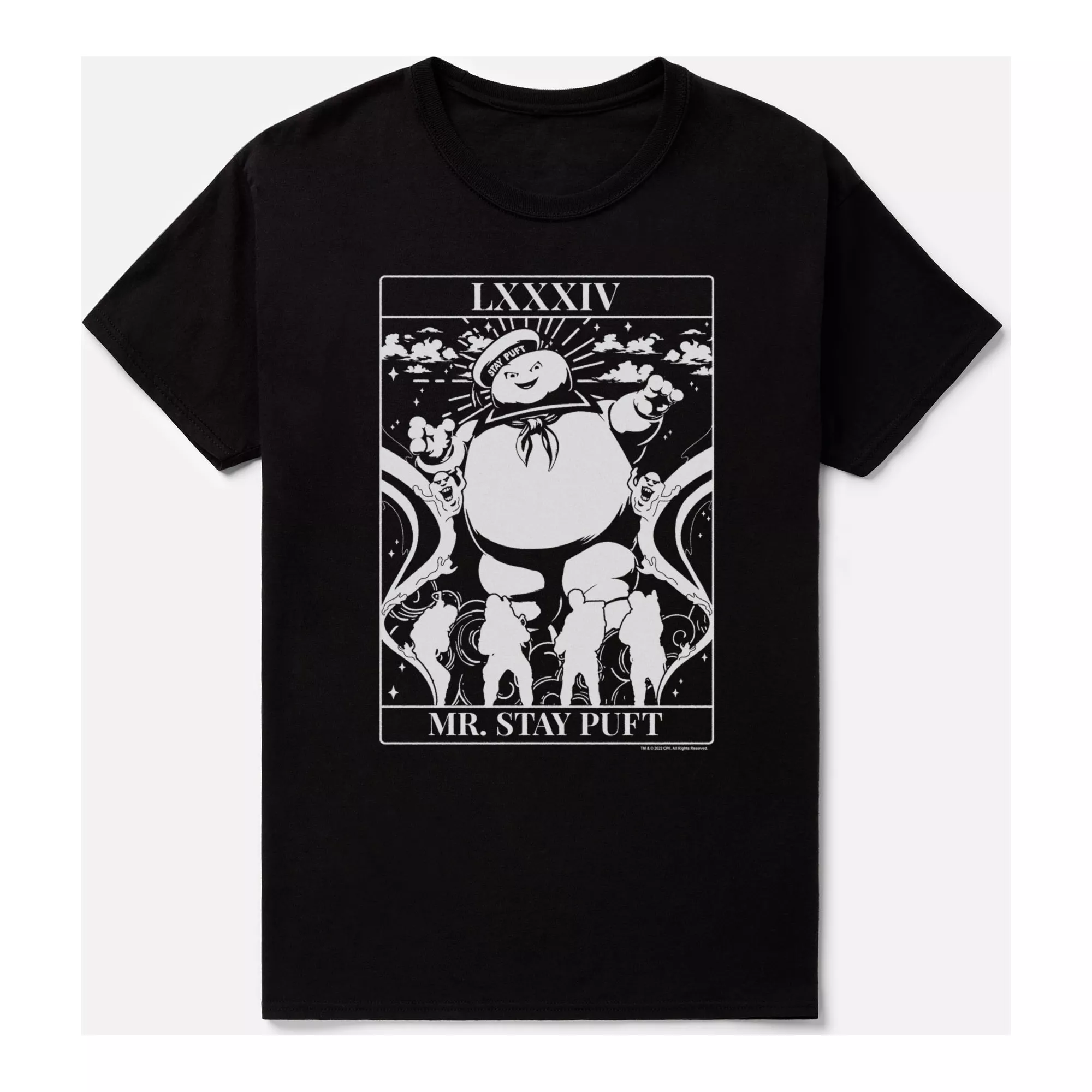 Mr. Stay Puft Tarot T Shirt - Ghostbusters at Spencer's