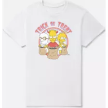 Trick or Treat Trio T Shirt - The Simpsons at Spencer's