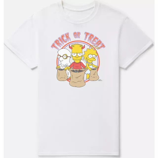 Trick or Treat Trio T Shirt - The Simpsons at Spencer's