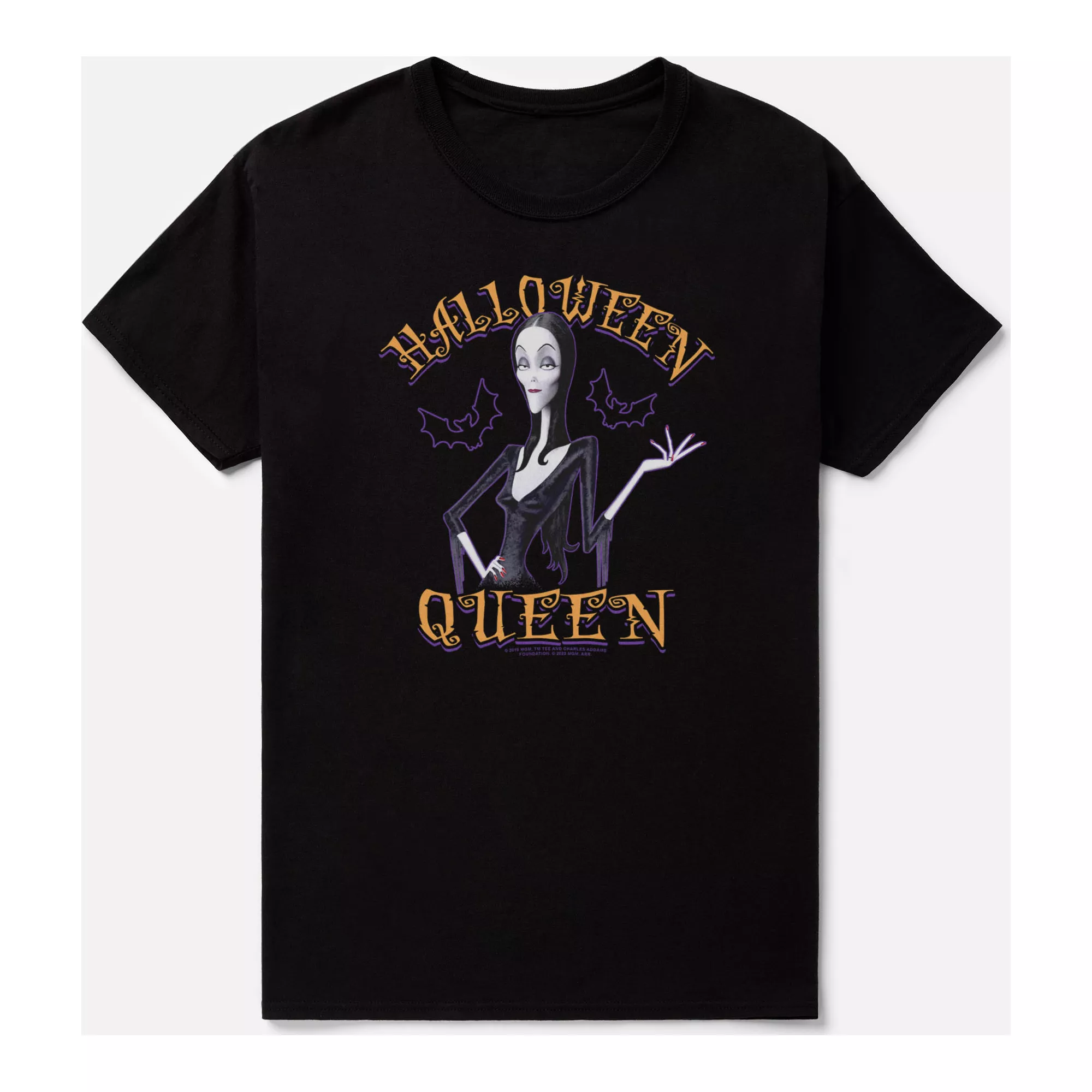Morticia Halloween Queen T Shirt - The Addams Family at Spencer's