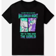 Halloween Takeover T Shirt - Pinky and the Brain at Spencer's