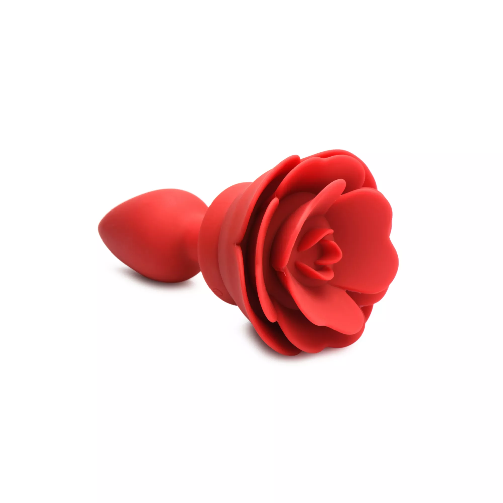 28-Function Vibrating Rose Butt Plug 5.2 Inch - Booty Sparks