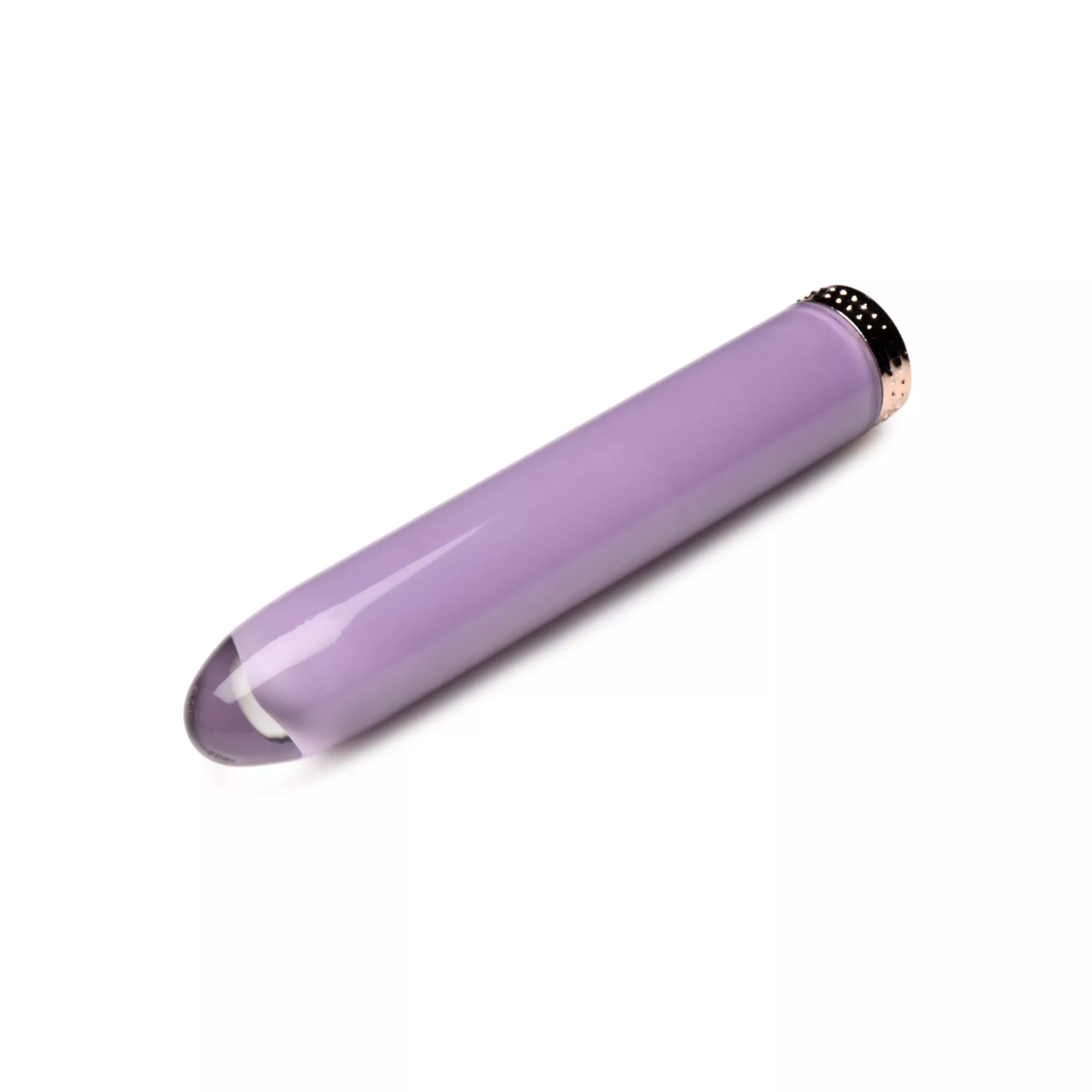 10-Function Rechargeable Bullet Vibrator 4.6 Inch - Purple