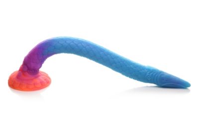 Glow-in-the-Dark Makara Snake Dildo 18.3 Inch – Creature Cocks