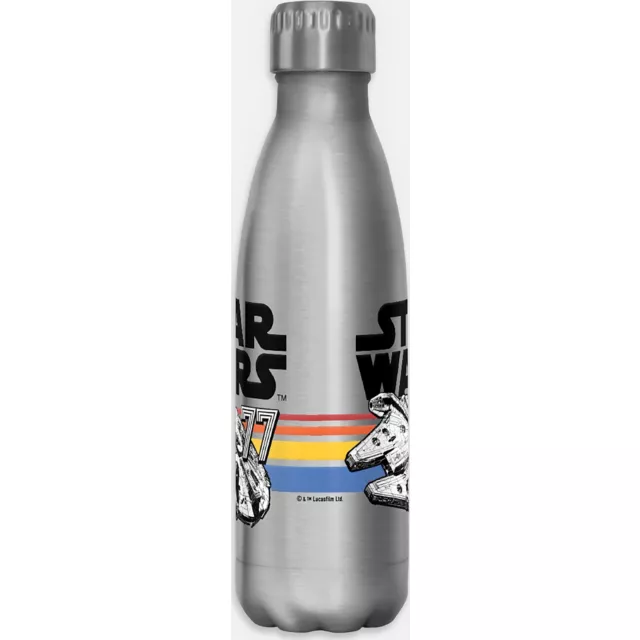 Vintage Millenium Falcon Stainless Steel Water Bottle 17 oz. - Star Wars at Spencer's