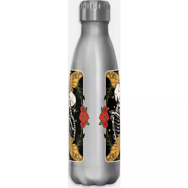 Skeleton Lovers Stainless Steel Water Bottle - 17 oz. at Spencer's