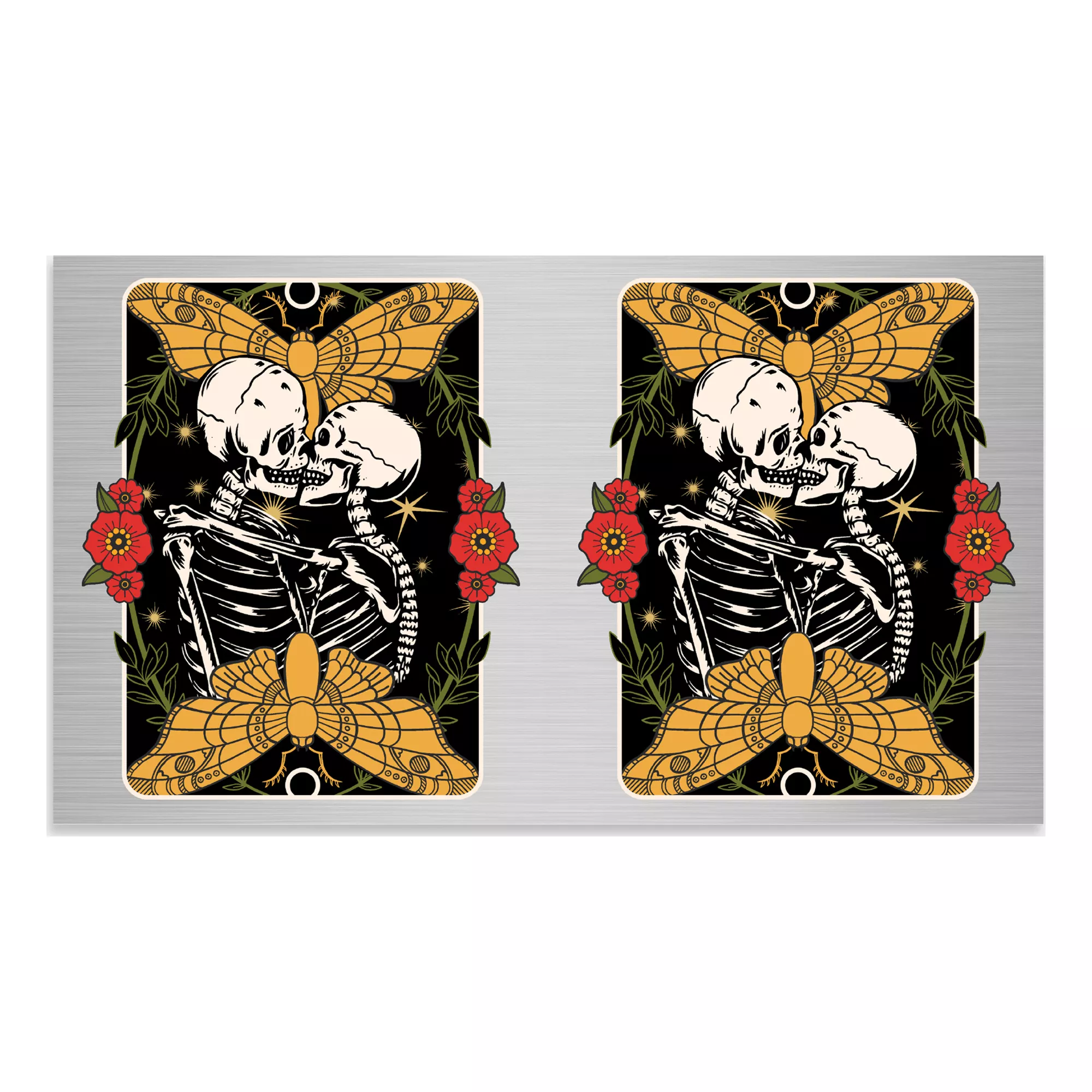 Skeleton Lovers Stainless Steel Water Bottle - 17 oz. at Spencer's