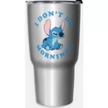 Stitch Don't Do Mornings Travel Tumbler 27 oz. - Lilo & Stitch at Spencer's