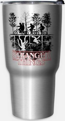 Stranger Things pink 20oz tumbler