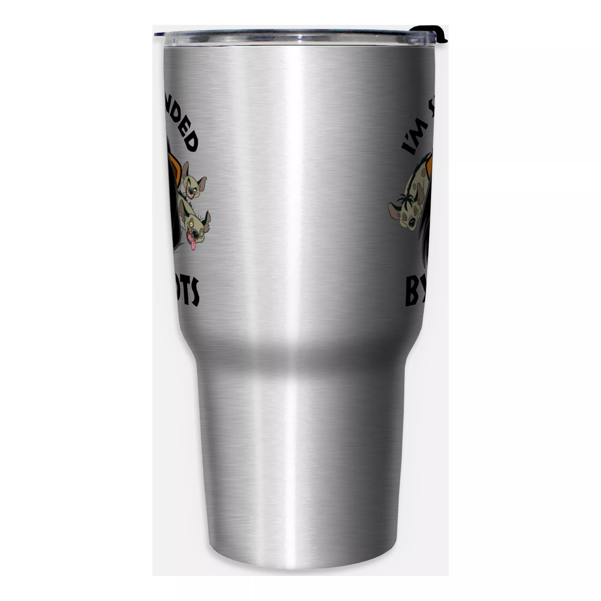 Scar Surrounded By Idiots Travel Tumbler with Straw 27 oz. - Lion King at Spencer's