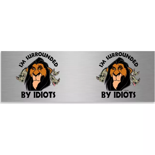 Scar Surrounded By Idiots Travel Tumbler 27 oz. - Lion King at Spencer's